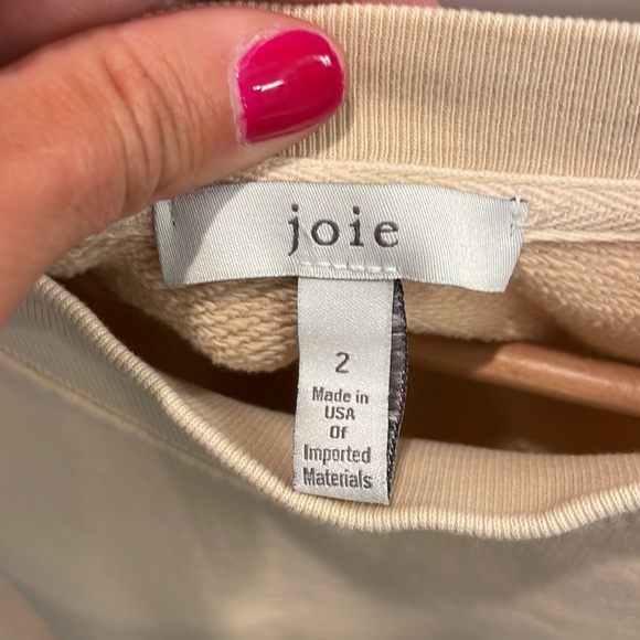 Joie shirtsleeve sweatshirt size 2 small - Picture 4 of 5